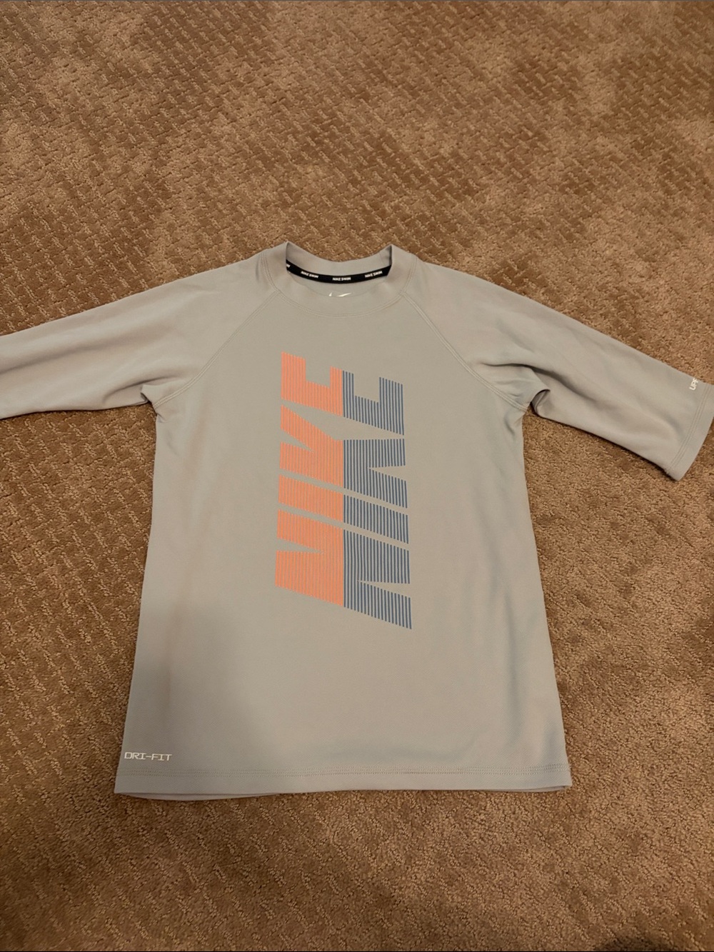 Boys Nike swim rash guard